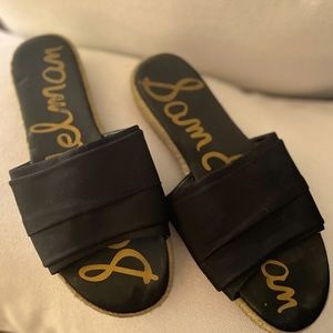 Sam Edelman Black Slides